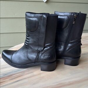 Harley-Davidson Womens Jerilyn Moto Zip Boots